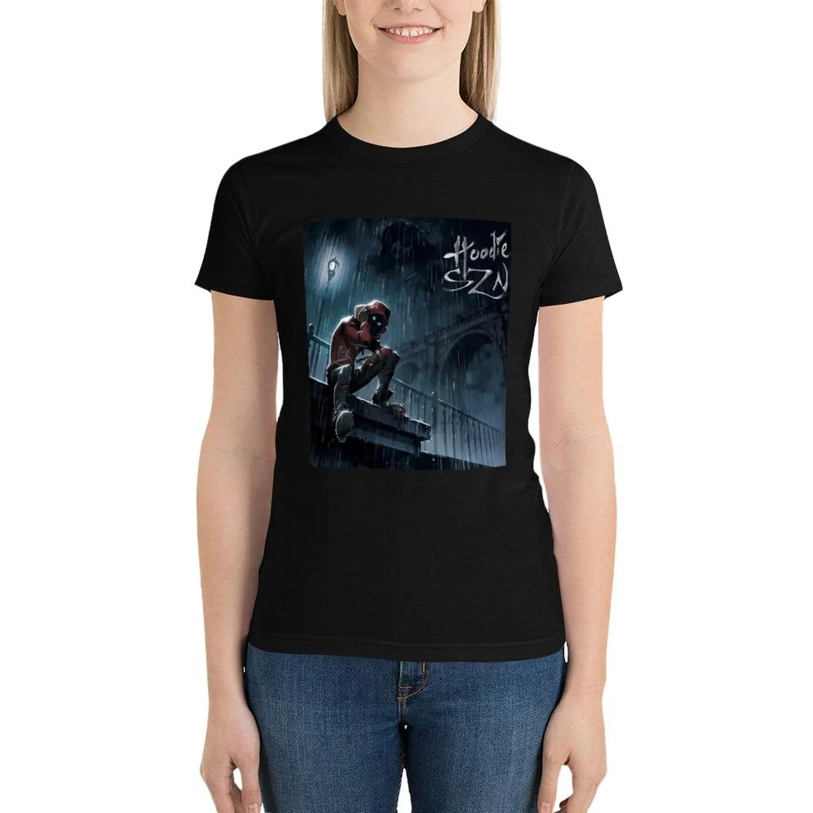 

A boogie wit da hoodie szn cover T-Shirt hippie clothes anime clothes summer tops cute clothes graphic t-shirts for Women