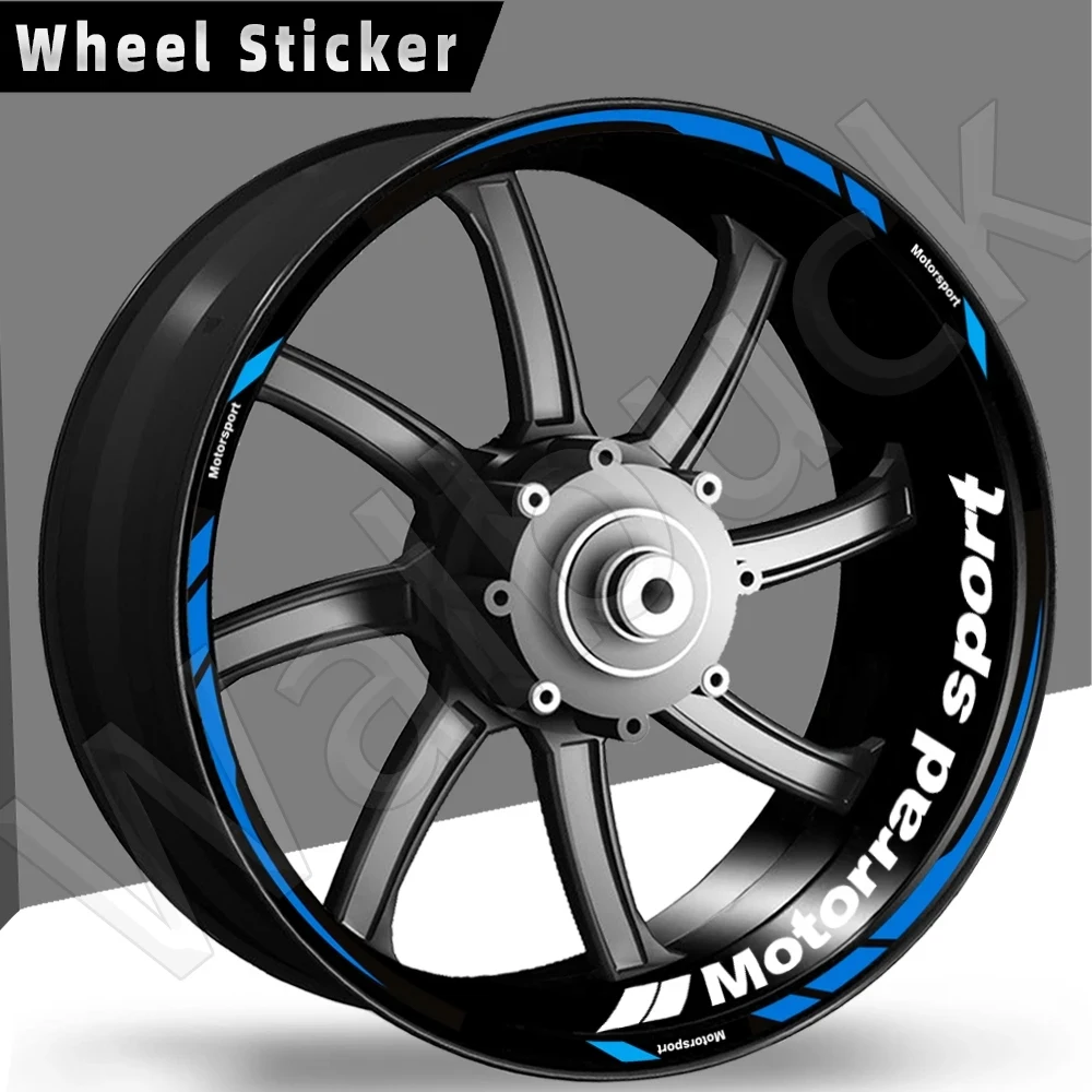 Motorcycle Wheel Sticker Rim Stripe Decal Accessories For R1250RS F900R/XR F800R S1000XR/RR/R R nine t R 1200R G310R K600GTL