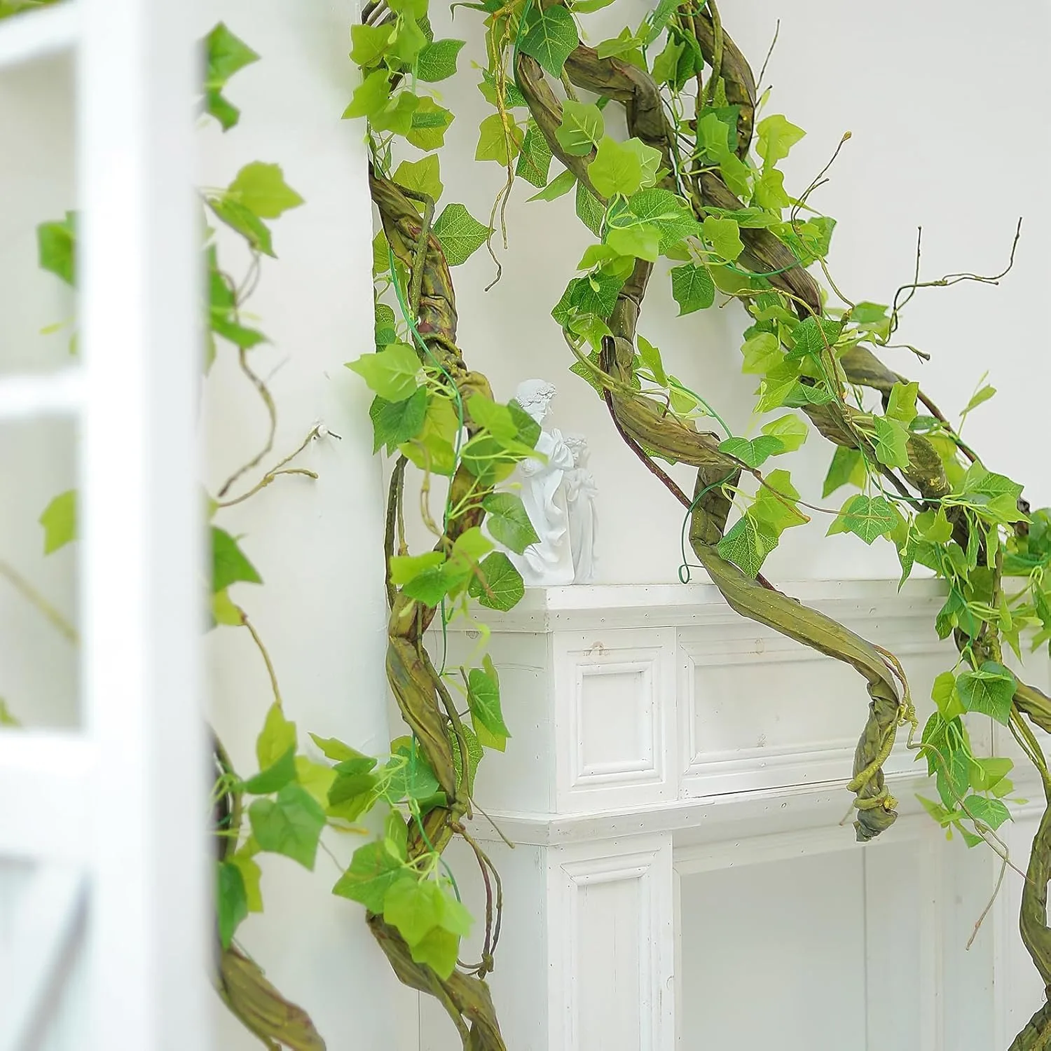 

118.11 Inch Artificial Plant Trees Vine Home Wedding Decor Wall Hanging Fake Dry Tree Branch Rattan Garland Garden Decoration