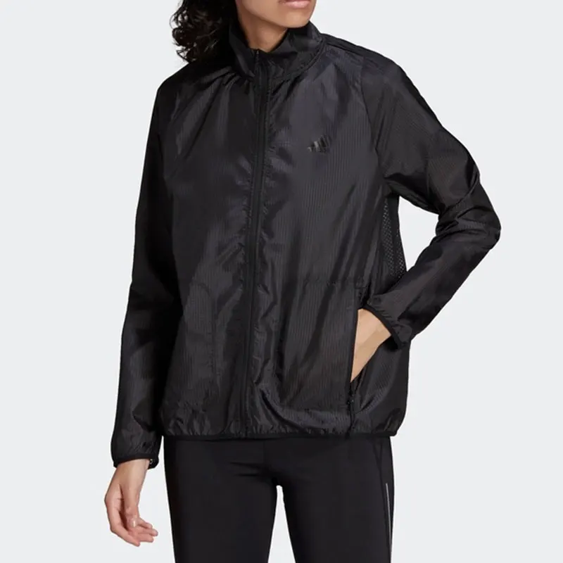 

Официальная новая ветрозащитная женская спортивная куртка Adidas HC7971 для фитнеса и бега