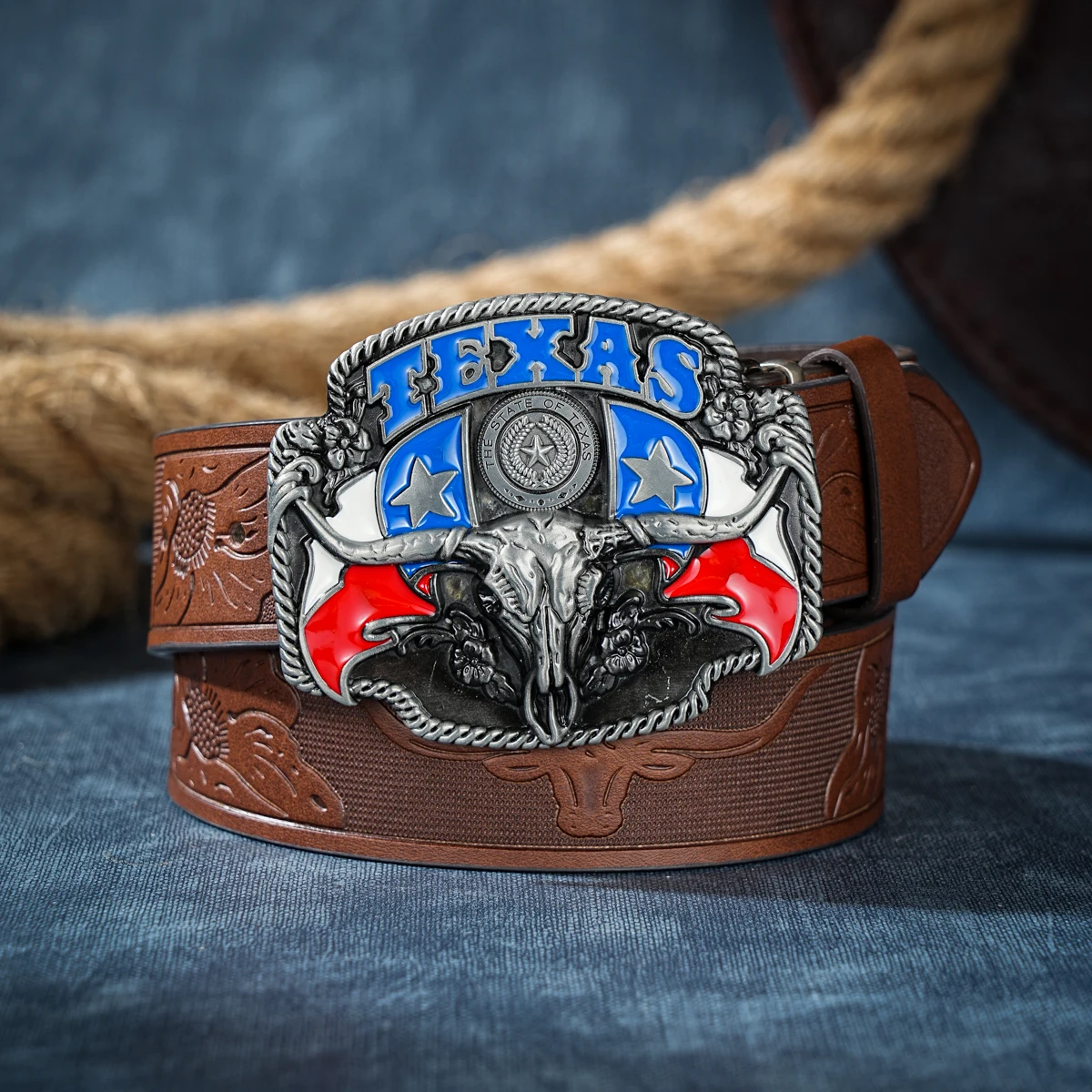 

Мужские и женские-ковбойские ремни из искусственной кожи в западном стиле-винтажные искусственные ремни с цветочным рисунком для джинсов