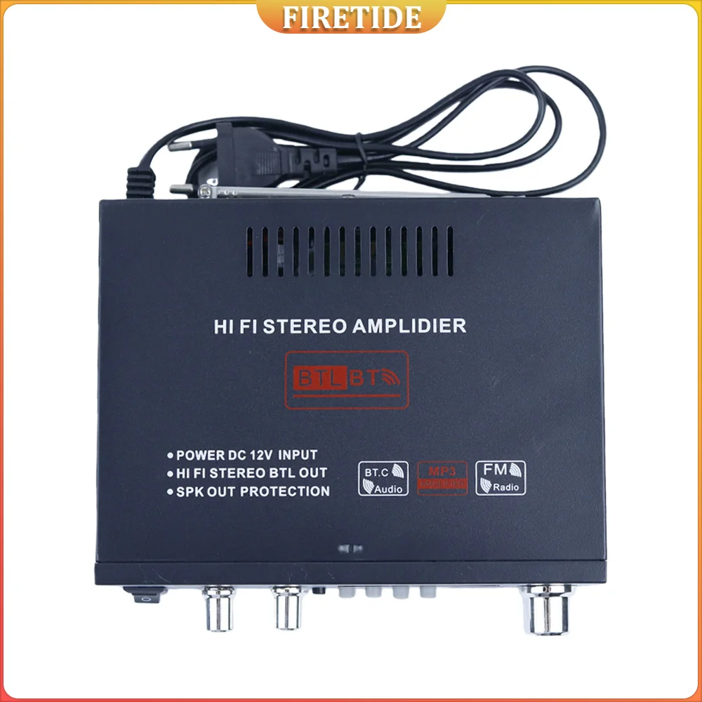 AMPLIFICADOR DE POTENCIA Digital AK-35, amplificador de Audio Digital HiFi para el hogar y el coche, amplificador de potencia USB Bluetooth para el hogar y el coche de 2 canales