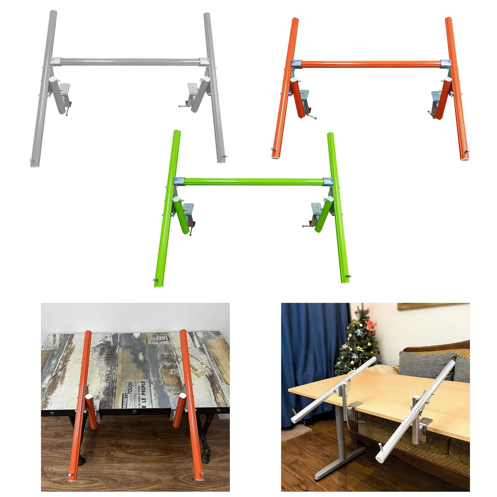 

Premium Aluminum Alloy Embroidery Stitch Stand Desk Mount Cross Stitch Tool Frame Holder for Embroidery and Sewing Work