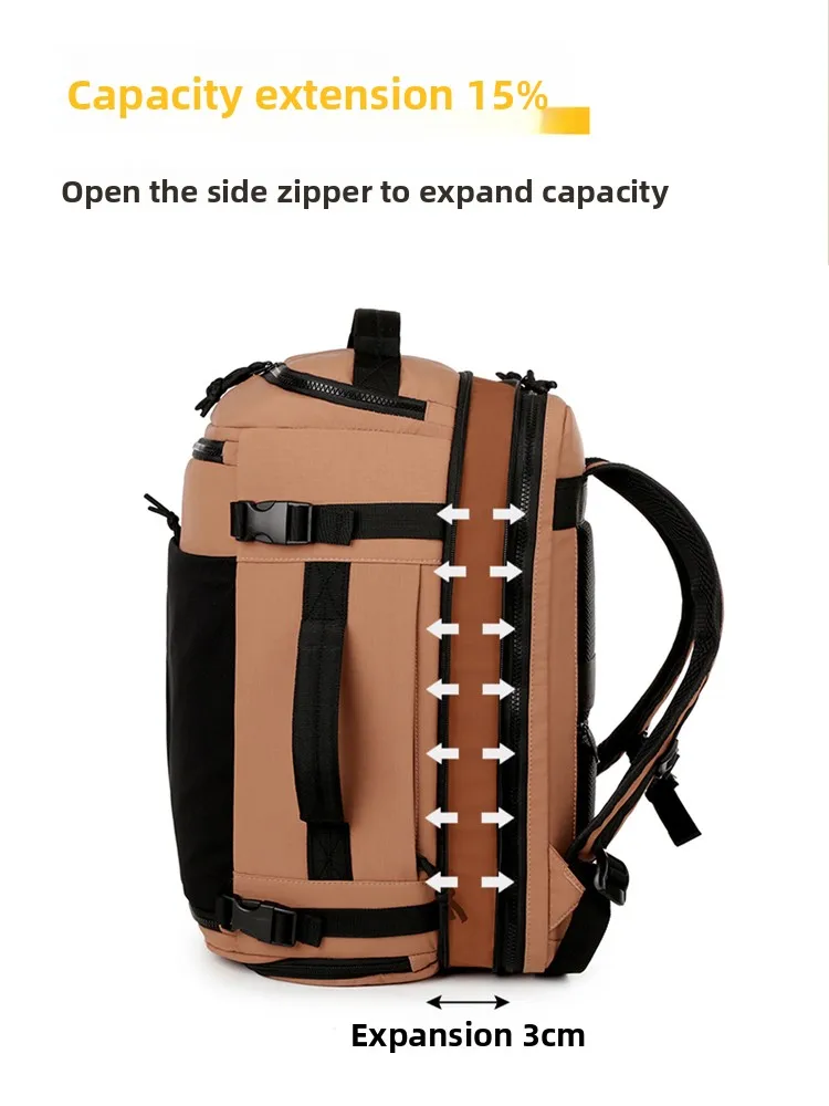 

Travel Large Capaci Bapa 2025 New Model Expandable Multi-Functional Laptop Bag for Men And Women Lightweight Outdoor Fu...