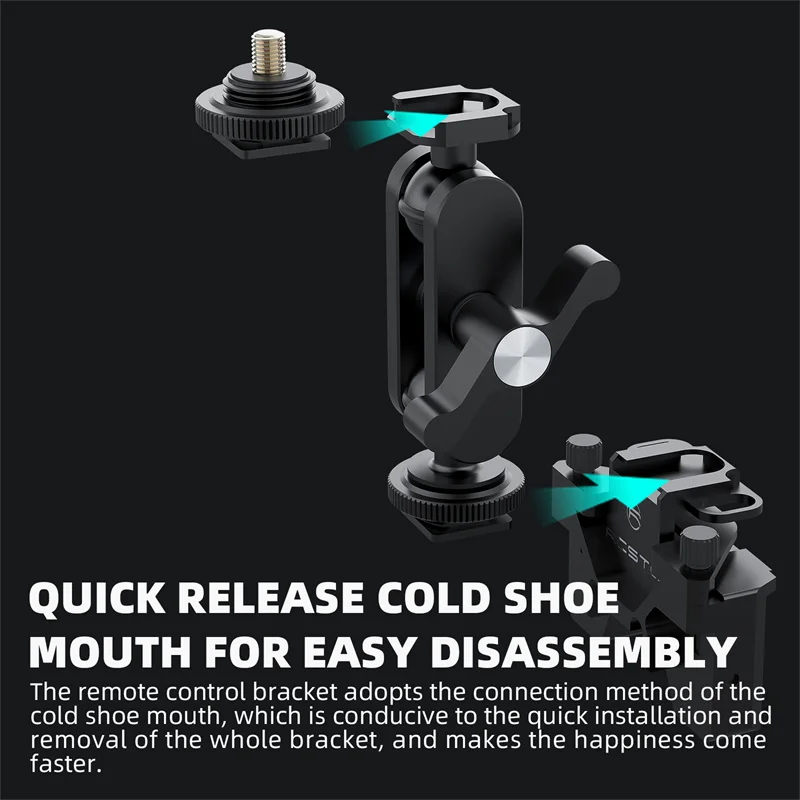 2022 suporte liso da liga de alumínio para dji mavic3/ar 2/ar 2s/mini 2 zangão de controle remoto 7 a 12.9 polegadas suporte de extensão plana