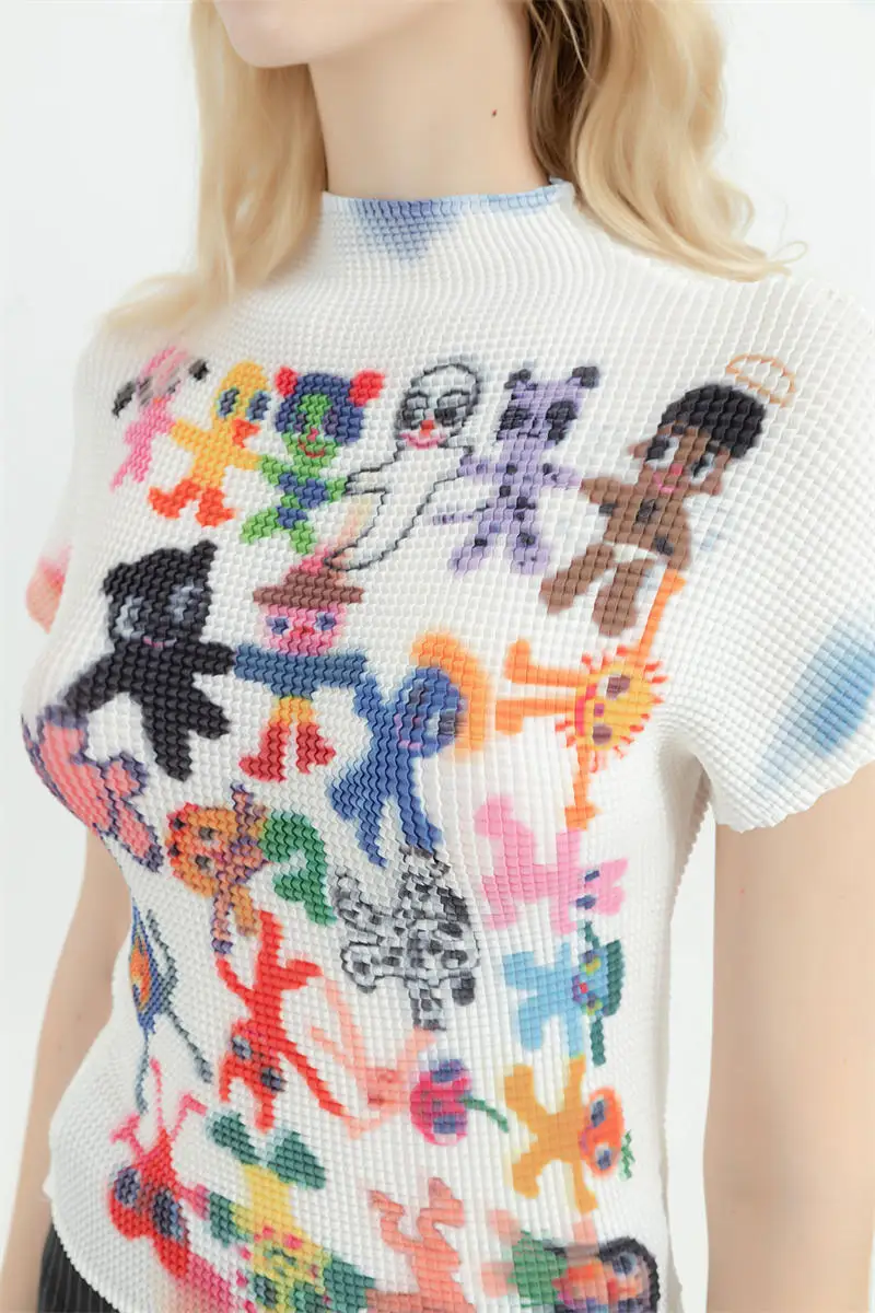 Y2k Women's T-shirt Harajuku Korean Graphic Print Short Sleeve Tee Top Clothes Fashion Vintage Streetwear O-Neck T-shirts Summer