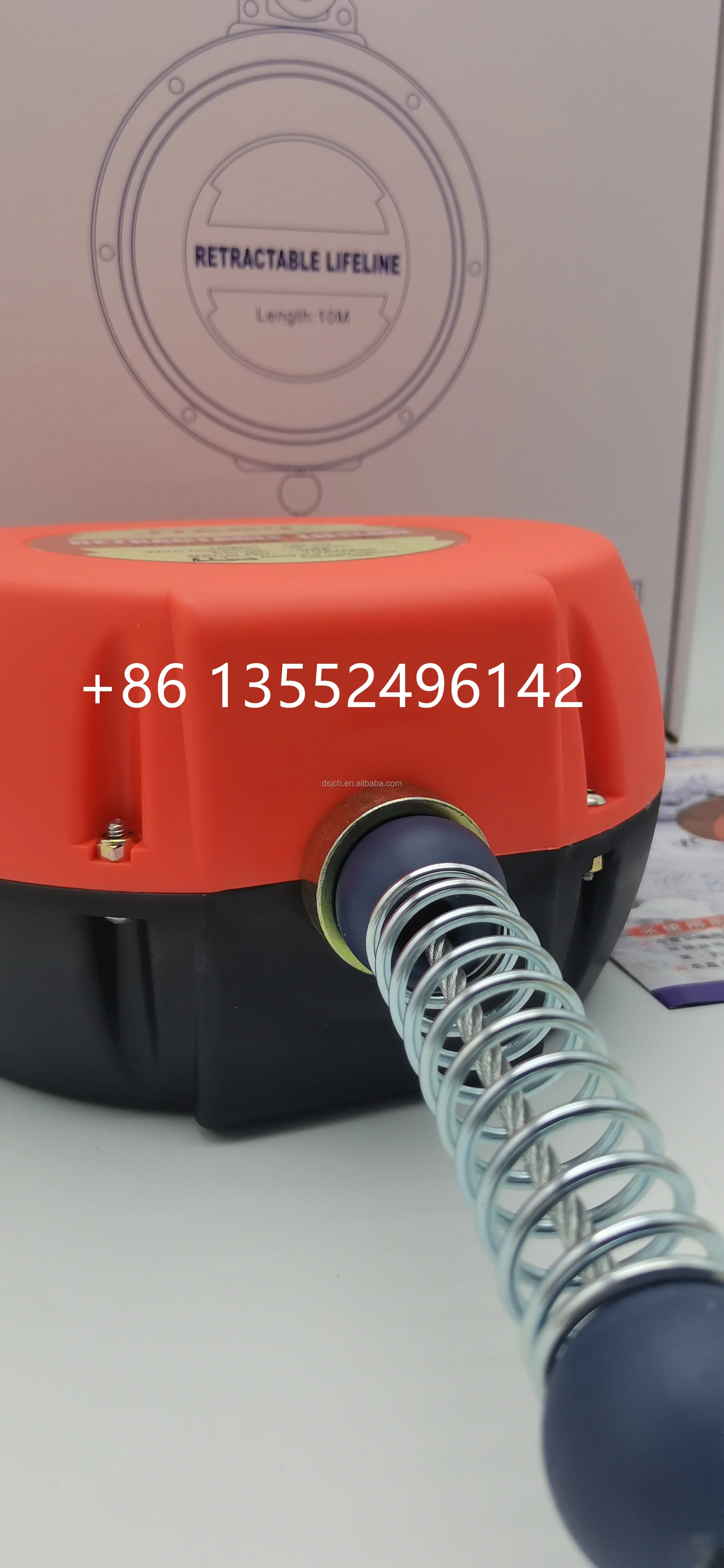 สายรัดนิรภัยแบบยืดหดได้ HARU HB-10 ความยาว 10 เมตร ป้องกันการตกจากที่สูง