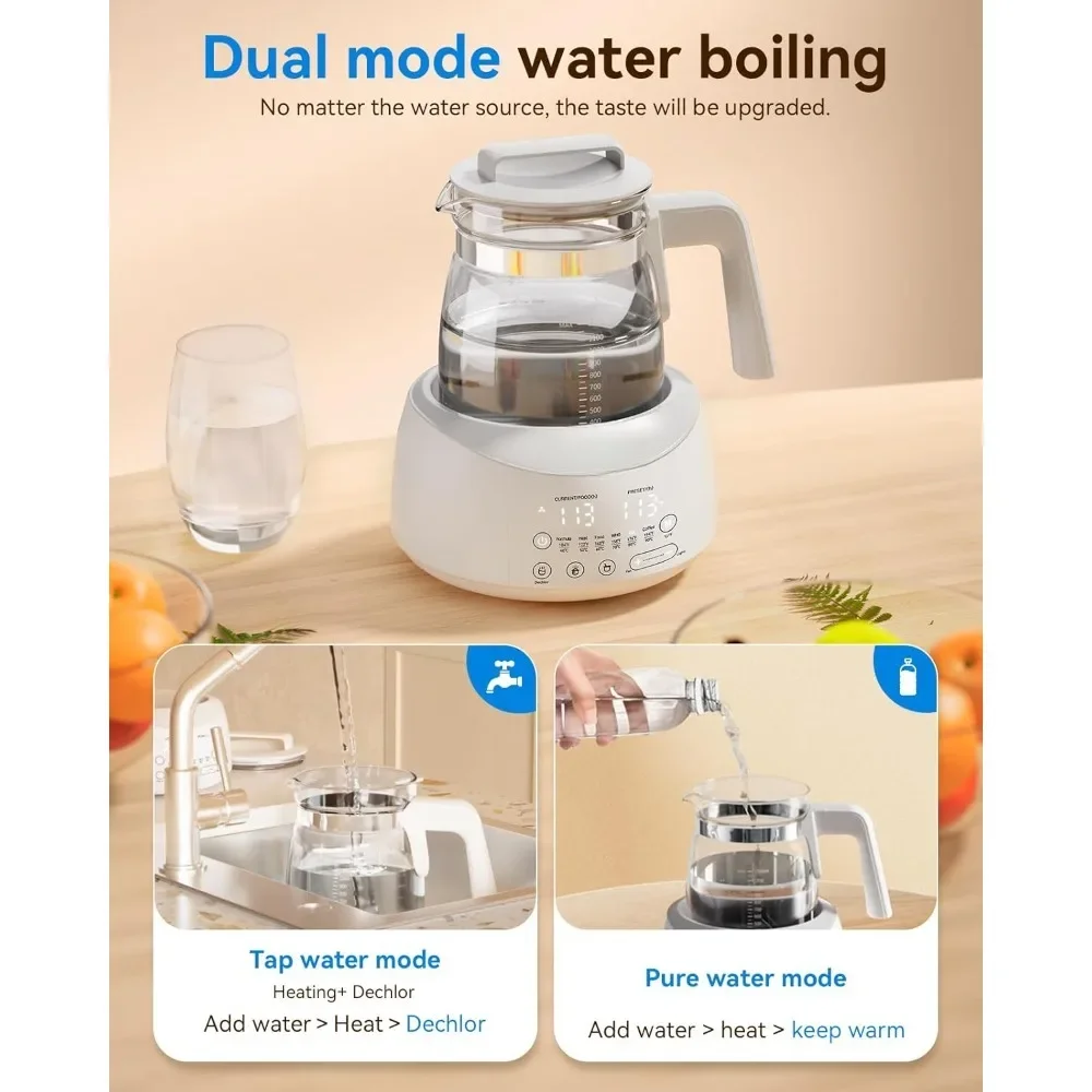 Temperature Control Presets,  Speed-Boil Water Heater, Auto Shut-off and Boil-Dry Protection