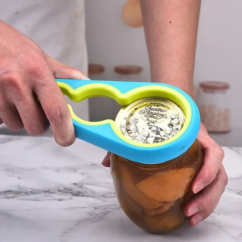 

4в1 открывалки для банок, открывалка для бутылок, крышка для бутылок пива, вина, уличные портативные инструменты для вечеринок, бара, многофункциональные кухонные аксессуары