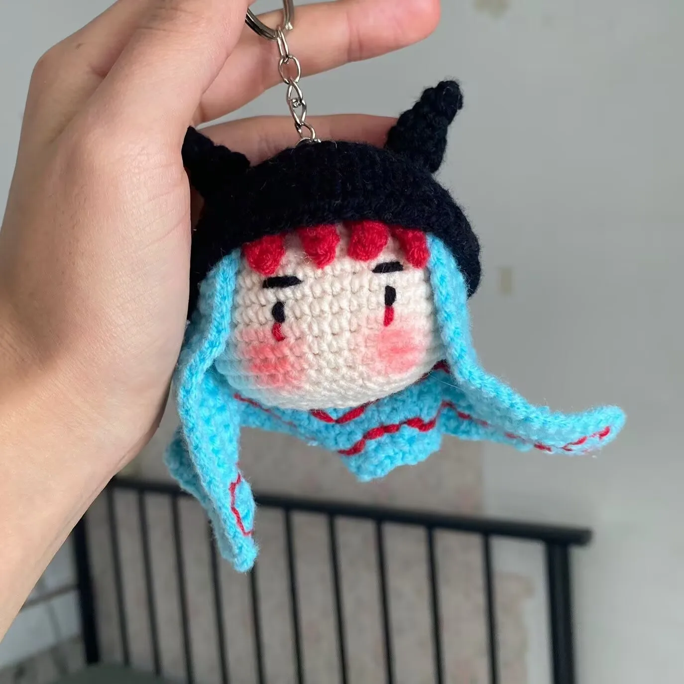 Hook Weaving Quan Zhilong GD, Cute Handmade Doll Keychain Gift Material Finished Pendant