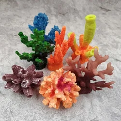 1Pc Hars Aquarium Landschap Aquarium Decoratie Kunstmatige Coral Leuke Kleurrijke Coral Fish Aquatic Ornament