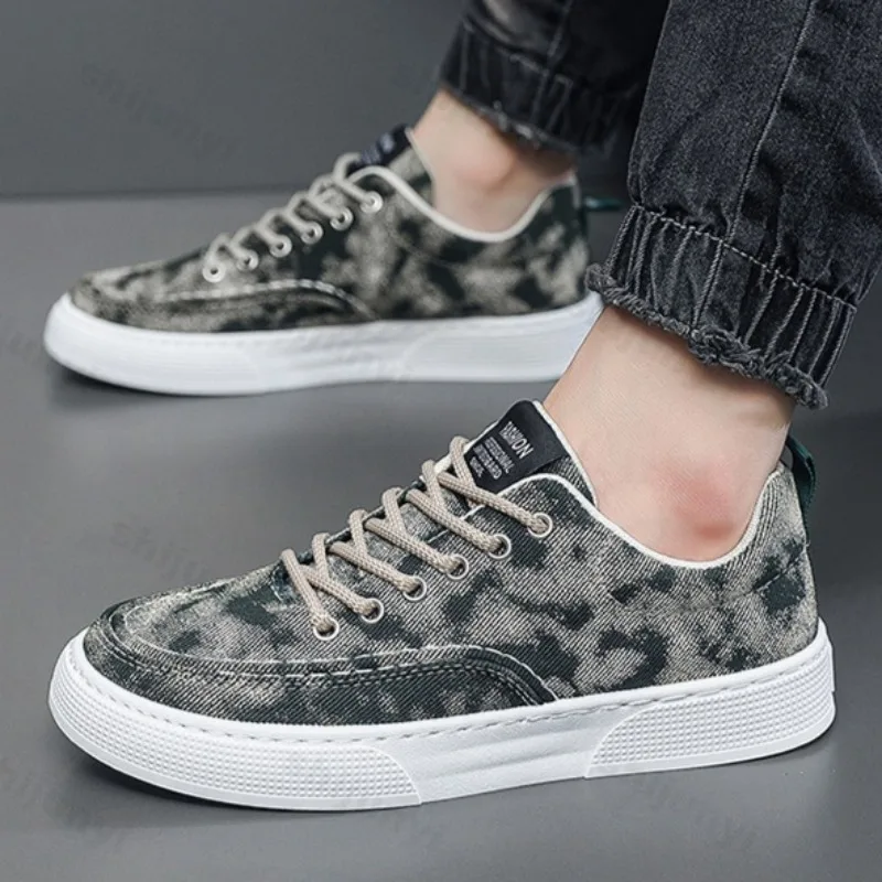 

Мужская парусиновая обувь с низким берцем, осень 2023, новые дышащие модные модные универсальные легкие повседневные кроссовки Zapatillas De Hombre