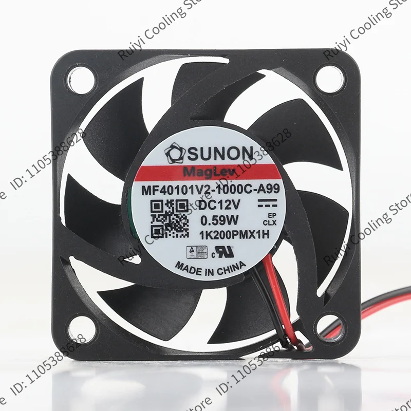 SUNON's newly released original and genuine MF40101V2-1000C-A99 DC12V 4010 cooling fan
