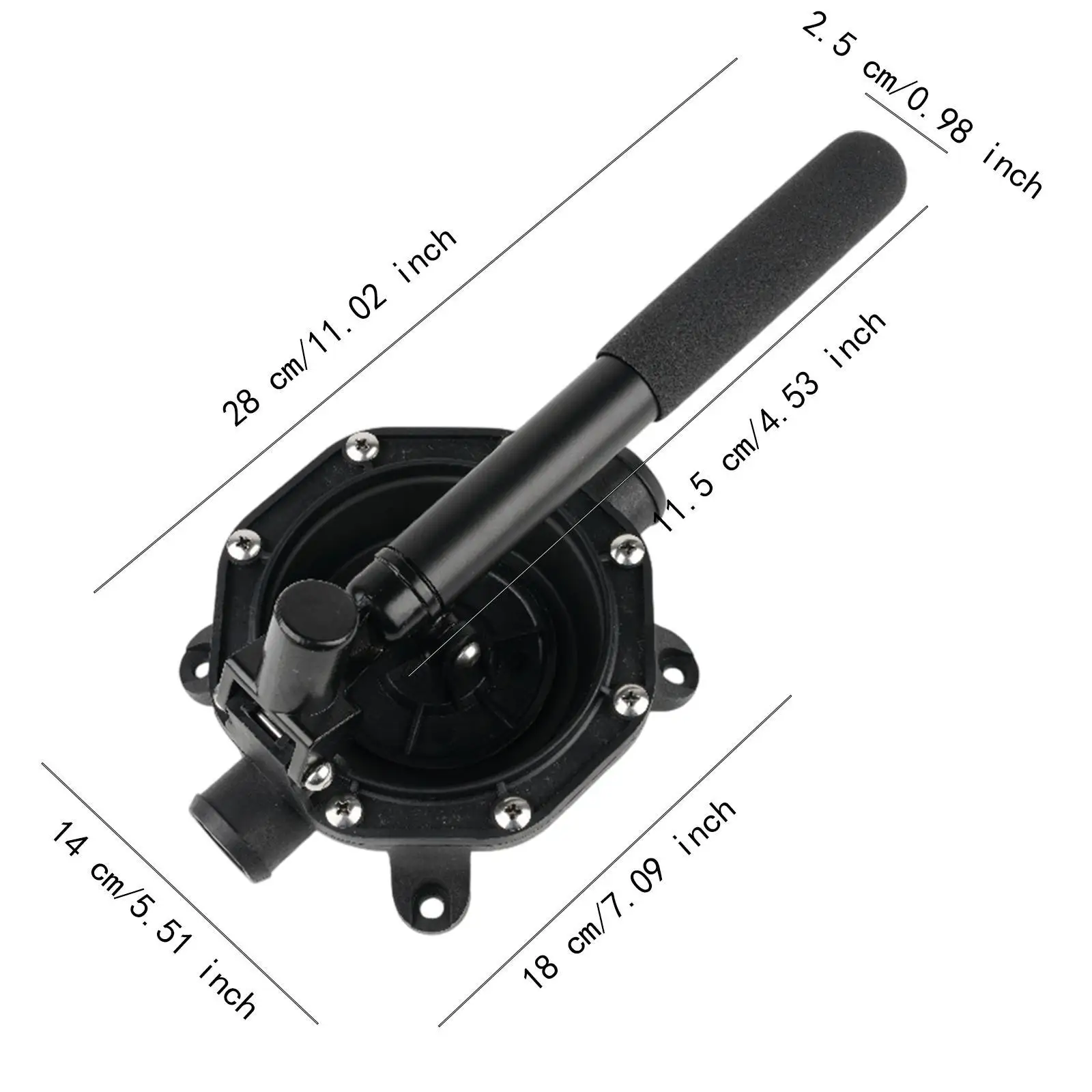 

Generic Marine Manual Pump Professional Hand Pump for Yacht Canoes