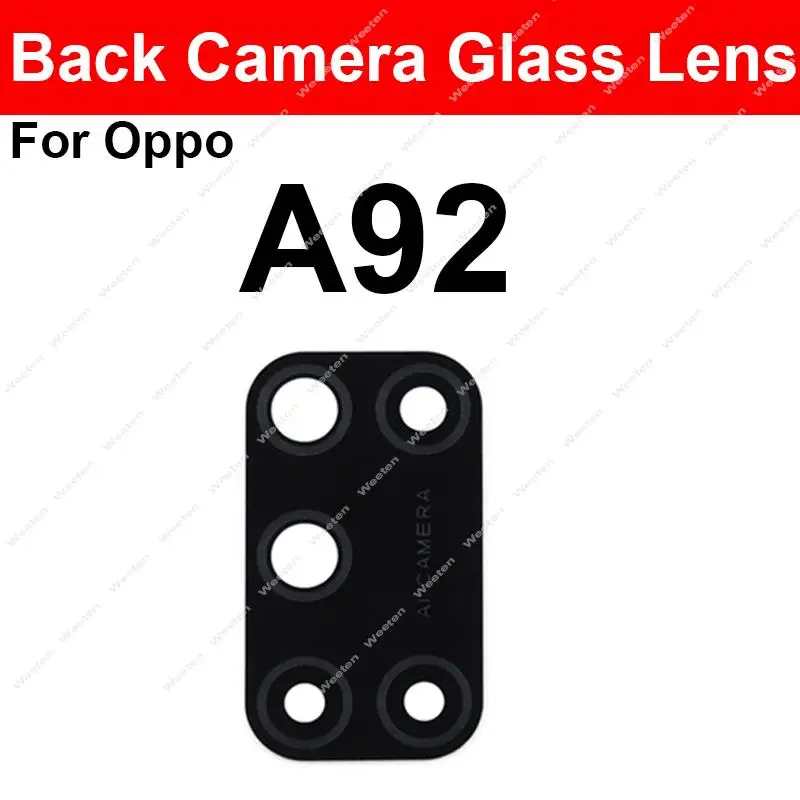 Rear Camera Glass Lens For OPPO A72 A74 A92 A93 A94 A95 A96 A97 4G 5G Back Camera Lens Glass Repair Spare Parts