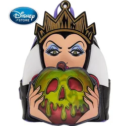 Disney Villains Evil Queen Apple Womens Double Strap Shoulder Bag Purse Snow White Movie Backpack