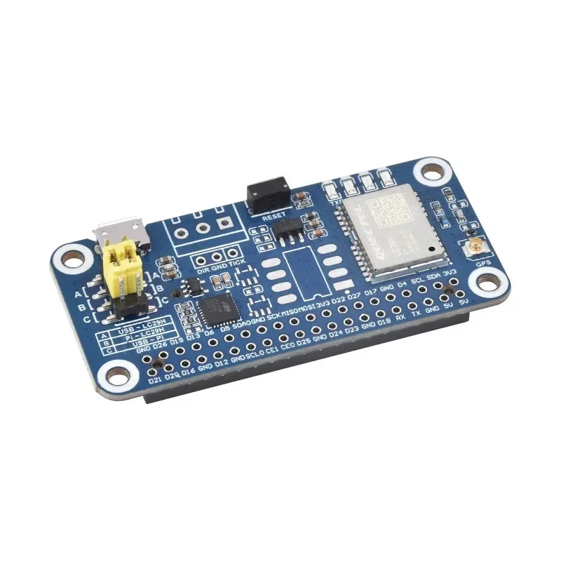 

LC29H Series Dual-band GPS Module for Raspberry Pi, Dual-band L1 L5 Positioning Technology, Optional RTK Function