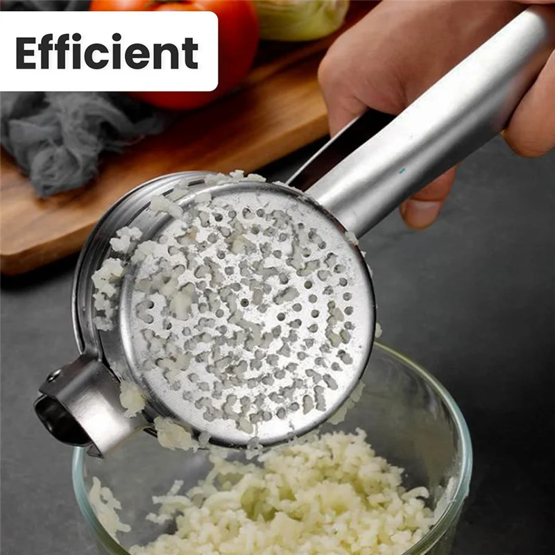 A38M Ricer Puree Masher Juicer Vegetable Fruit Presser Utensil Multi Functional Professional Heavy Duty Food Presser