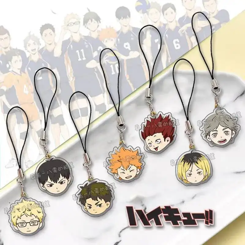 

Kozume Kenma Hinata Shoyo Tobio Kageyama Acrylic Keychain Backpack Bag Mobile Pendant Acg Decoration Fans Gift