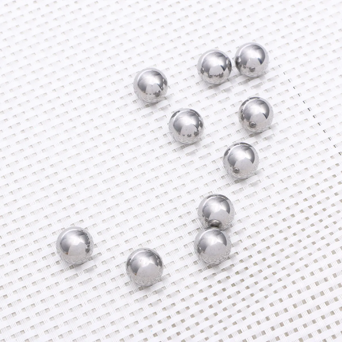 10Pcs 15Mm Carbon Steel Bearing Balls Excellent Surface Quality High Load Capacity Mirror Like Finish Bearing Sphere Replacement
