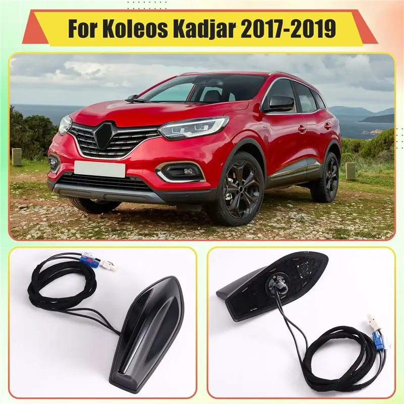 WOWFU-282060475R Black Car Shark Fin Roof Antenna Auto Aerial FM/AM Radio Signal For Renault Koleos Kadjar 2017-2019 - view 6