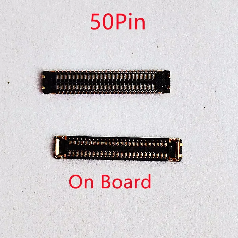 5-20Pcs LCD Display Screen Flex FPC Connector 50pin For Motorola Moto E6 Play XT2029 XT2029-1 Plug On Board