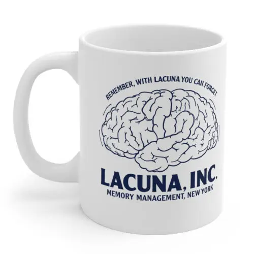 LACUNA INC 11oz Coffee Mug Cup - Eternal Sunshine Gondry Spotless Mind