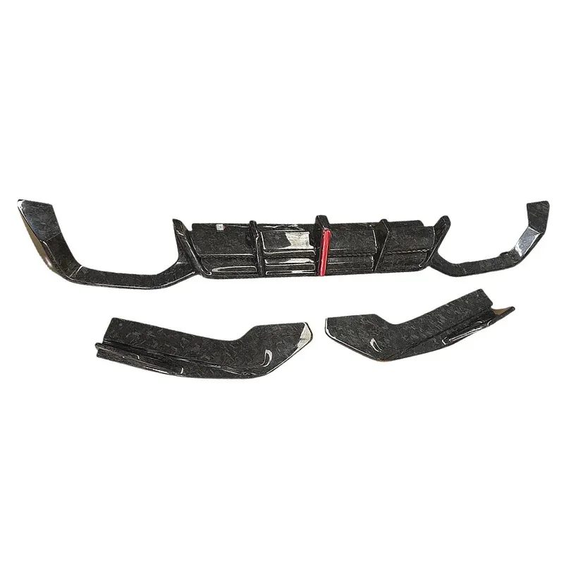 

Used for S X4M Modification and Upgrade, Forged Carbon Rear Spoiler with Light Rear Lip Body Kit