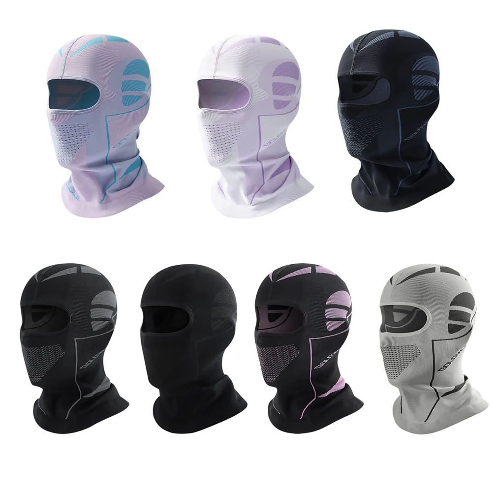 Unisex Knit Skiing Balaclava Four Season Warm Face Cover Winter Outdoor Lengthened Neck Protect Headgear for Cycling Motorcycle