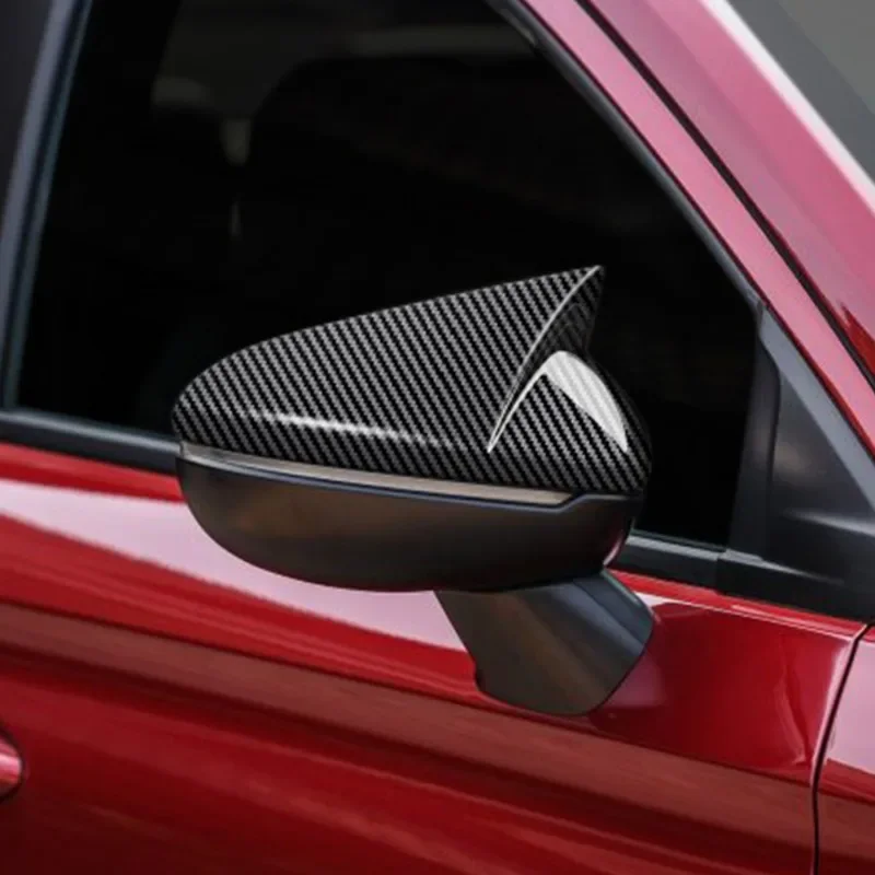 Car Side Mirror Cap Rearview Cow Corner Mirror Retrofit Cover for Honda CITY Interior Accessories 2020 2021 2022 2023 2024