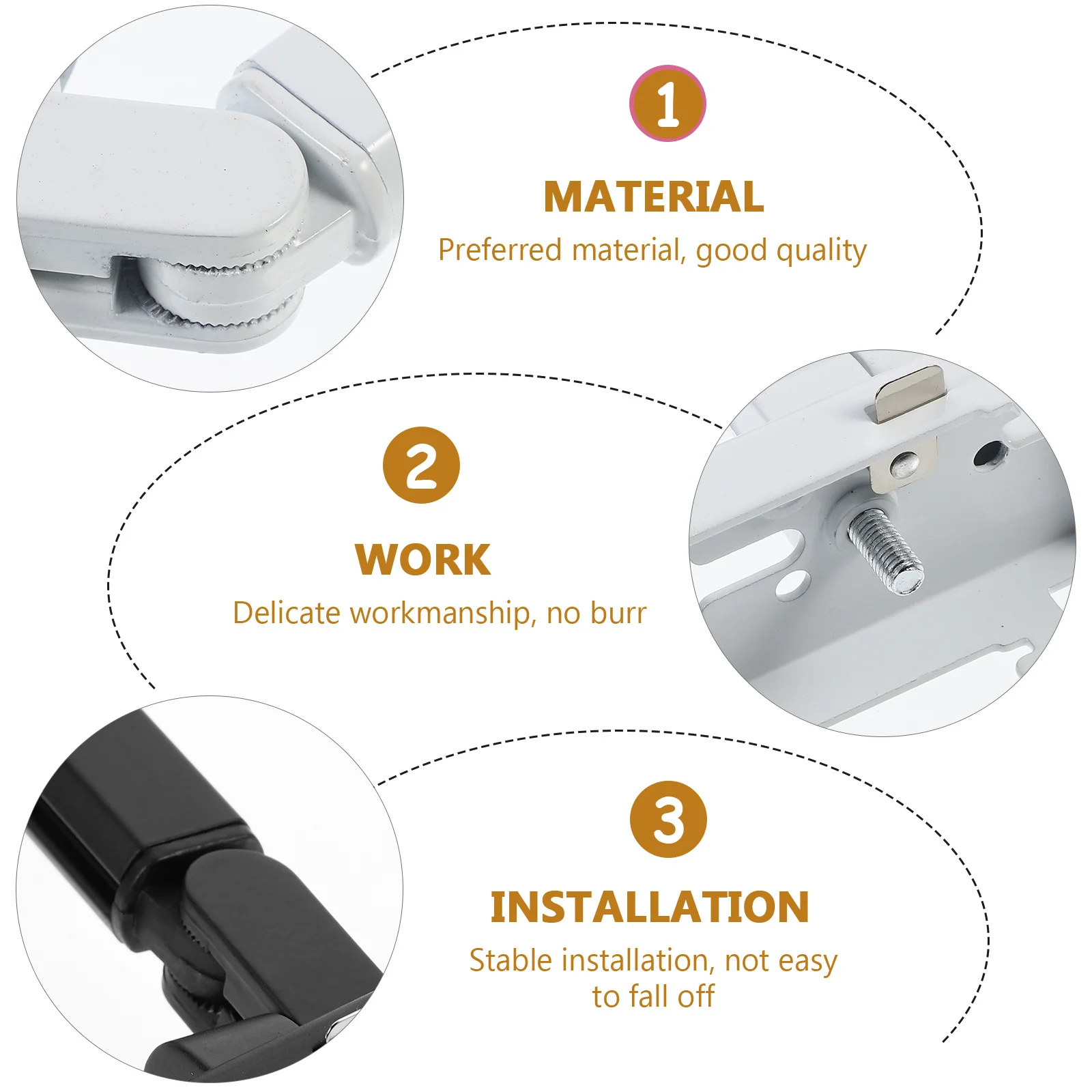 

1pc Wall-Mounted Storage Rack Adjustable Premium Holder For Smart Speaker Sound Bar Multi-Functional Speaker Hanger