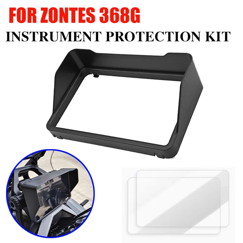 FOR ZONTES 368G 368-G ZT368G 2024 2025 Instrument Protector Film Sun Visor Cover Instrument Screen Protection Kit