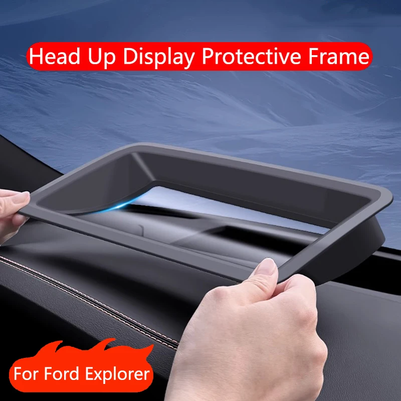 

Car Head-up Display Protective Cover For Ford Explorer 2023 2024 2025 Central HUD Dust Cover Auto Accessories