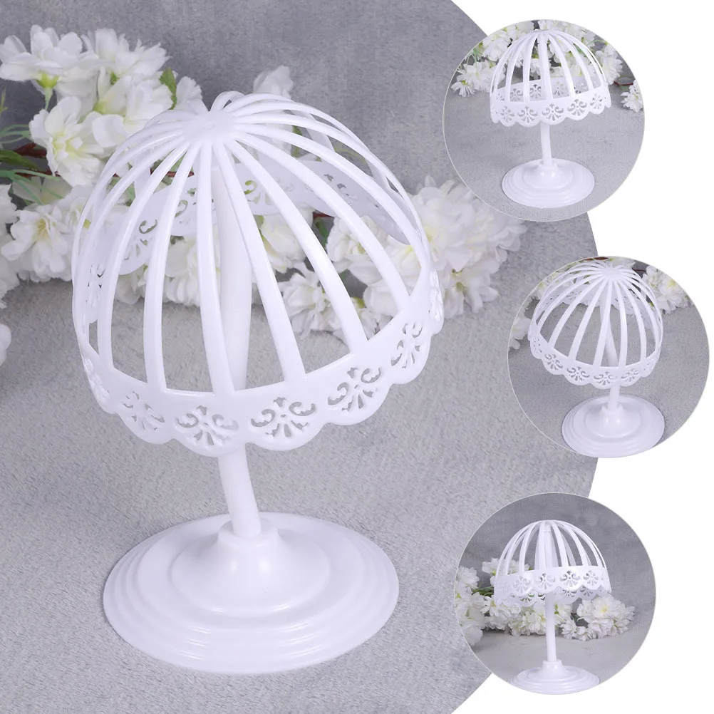 

2pcs Hat Display Holder Plastic Cap Stand For Closet Store Multifunctional Hat Display Rack Baseball Cap Storage Organizer