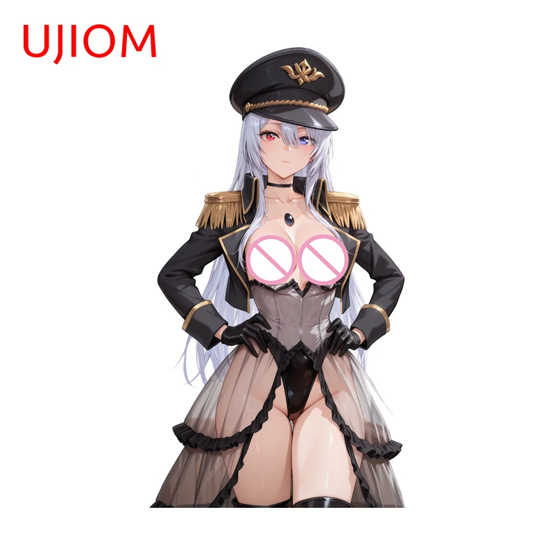 UJIOM أنيمي الشكل بيكيني كبير بعقب الجدار ملصق الفني Tendy جذابة فريدة من نوعها خدش ملصق مائي جودة عالية ديكور ذاتي الصنع #3