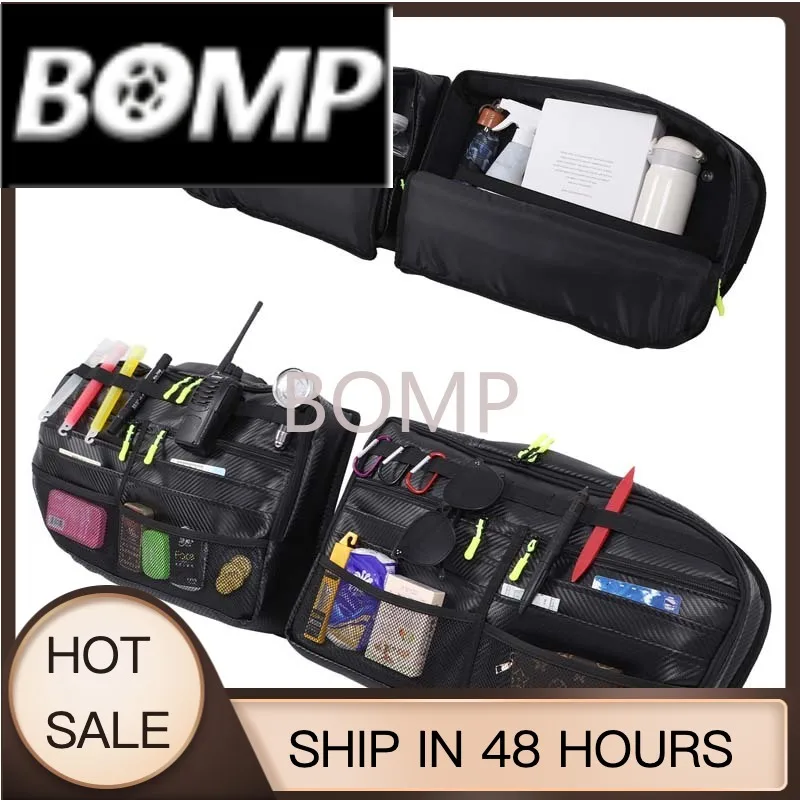 BOMP Used for Great Wall Tank 700 car rear tailgate side window storage bag, carbon fiber pattern, auto parts, Oxford cloth mate