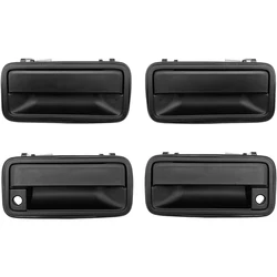 4PCS Outside Front Door Handle Set for 1995-2002 C1500 K1500 Tahoe Yukon Suburban 15742229 15742230 15742233 15742234