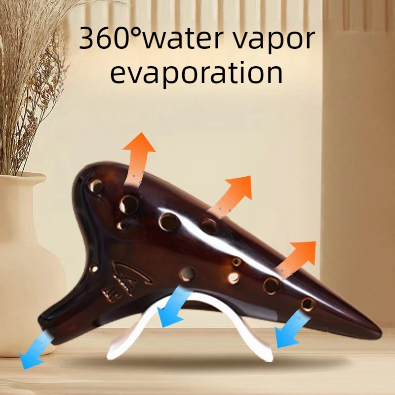 12 Hole Resin Ocarina Stand Simple Ocarina Display Rack Lightweight Portable Stable Ocarinas Storage Rack Orff Instrument Base