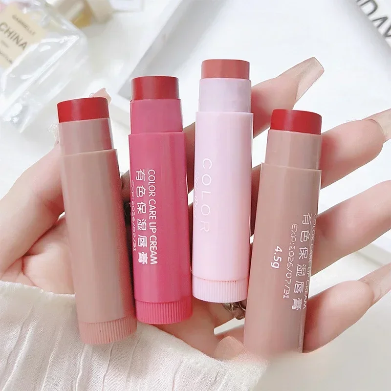 1/3 pièces rouge à lèvres mignon rouge teinte des lèvres maquillage soins cosmétiques coloré baume à lèvres rouge à lèvres hydratant fondu ligne des lèvres Anti-séchage 2025New