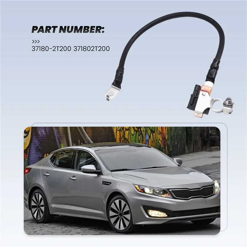 รถที่แม่นยําแบตเตอรี่ลบสายเซนเซอร์เหมาะสําหรับ Kia Optima 2011-2013 37180-2T200