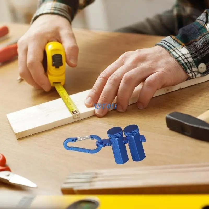 

E15A Tall Stair Gauges Set with Holder Speed Square for Framing Rafter Layout Nonslip Guide for Circular Carpentry Squares