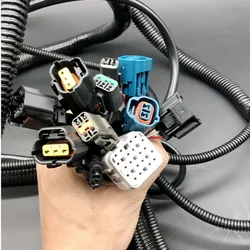 Excavator accessories for Hitachi ZAX200-1, 230, 250-1 330-1 direct injection hydraulic pump wiring harness