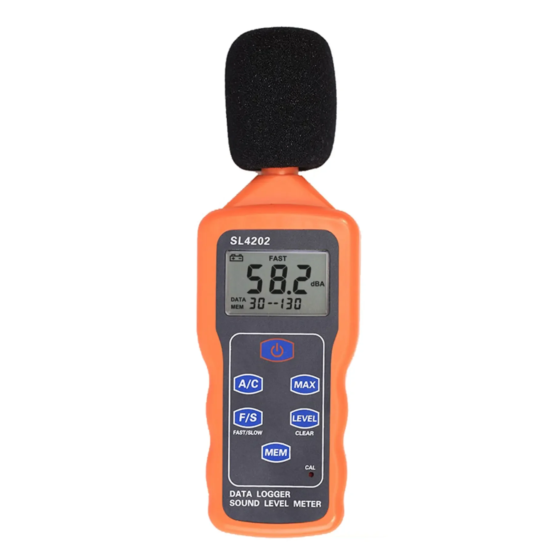 Sl4202 data logger sound level meter industrial grade noise meter 30db - 130db recorder tester