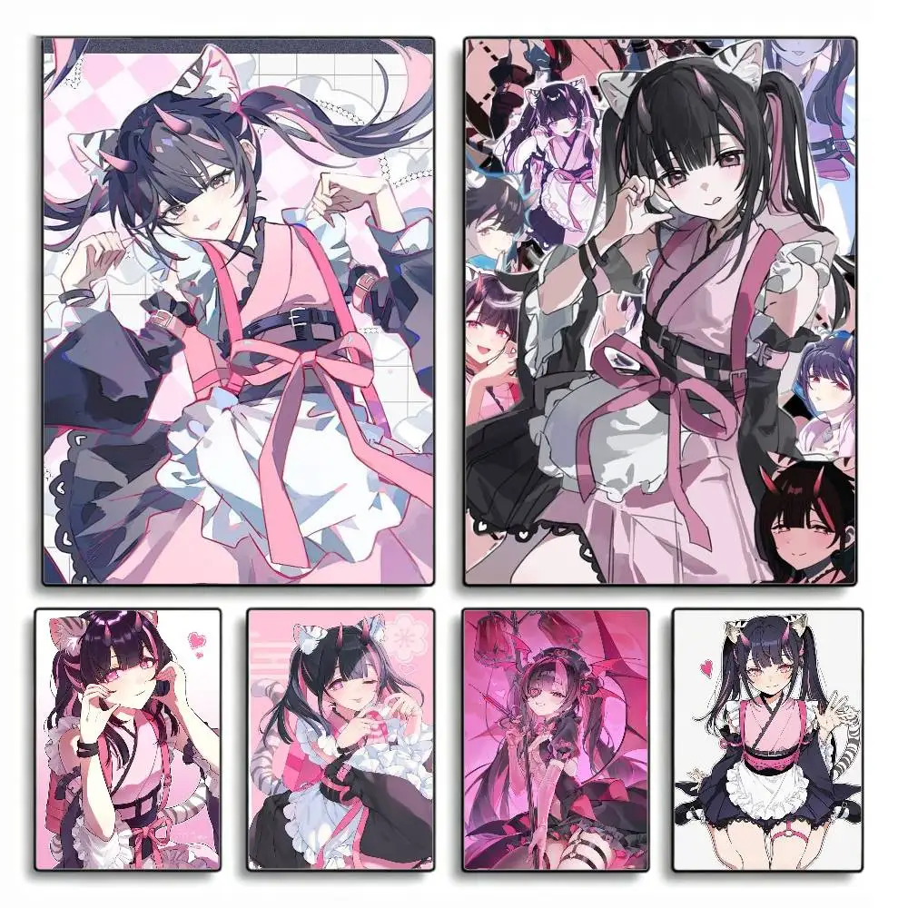 CUTE Noi Komazawa Cosmic Princess Kaguya!  Poster HD Self Adhesive Waterproof Wall Art Ideal for Home Office Dorm Gift
