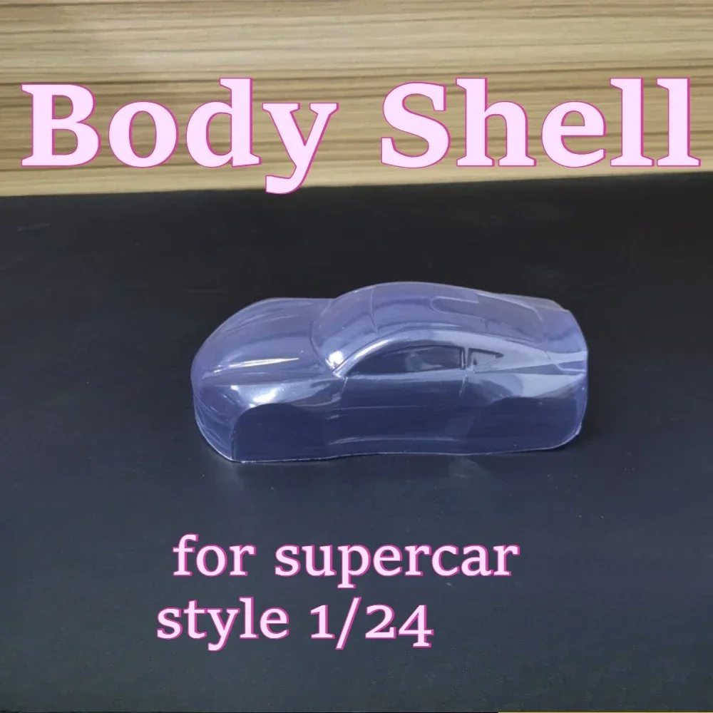 RC car body shell for supercar style 1/24 exterior decorative upgrade fittingdrift car 105mm wheelbase custom size accessories