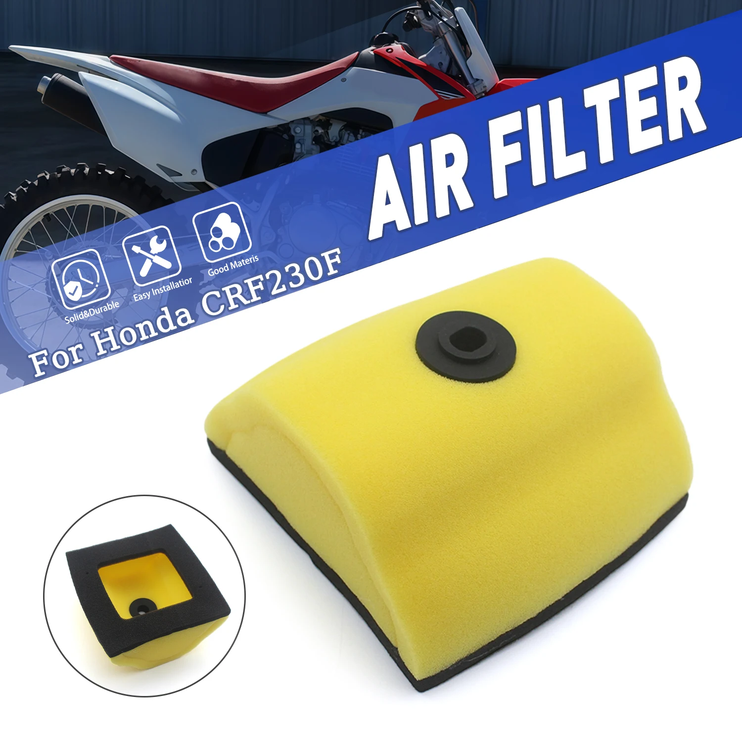 Für Honda CRF230F 2003-2019 CRF150F 2003-2017 Ansaugreiniger Wartungsersatzteile Motorrad-Luftfilter