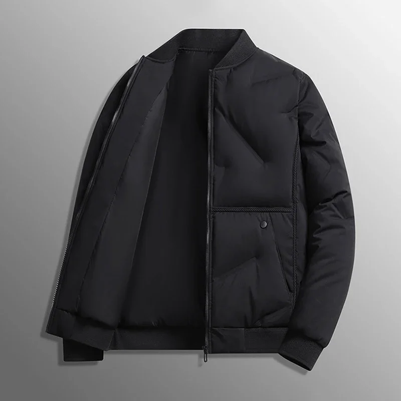 الرجال الموضة سترة واقية سترة معطف يندبروف معطف الخريف الشتاء عادية الدافئة Hombre جديد الذكور سترة الشارع الشهير 6XL 7XL 8XL #3