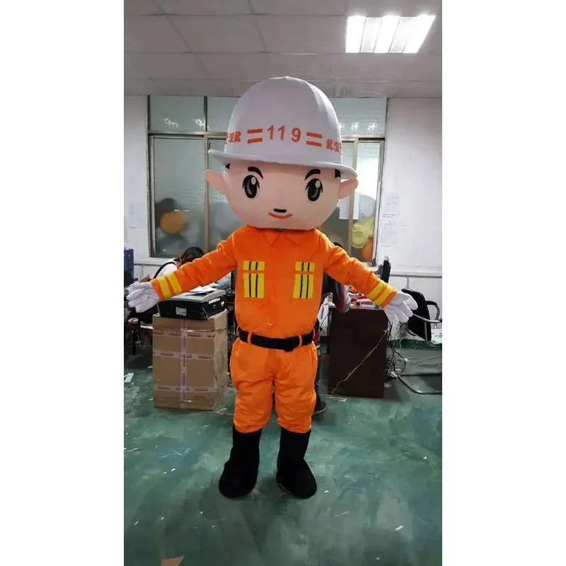 Cosplay costumes BOB THE BUILDER ADULT FANCY DRESS MASCOT COSTUME  for adult Halloween Purim party fancy dress