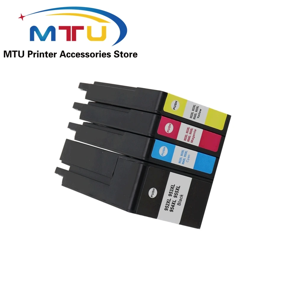 1Set 952XL 953XL 954XL 955XL Ink Cartridge for HP OfficeJet Pro 7720 7740 8210 8710 8715 8716 8720 8725 8730 8740 952 953 954