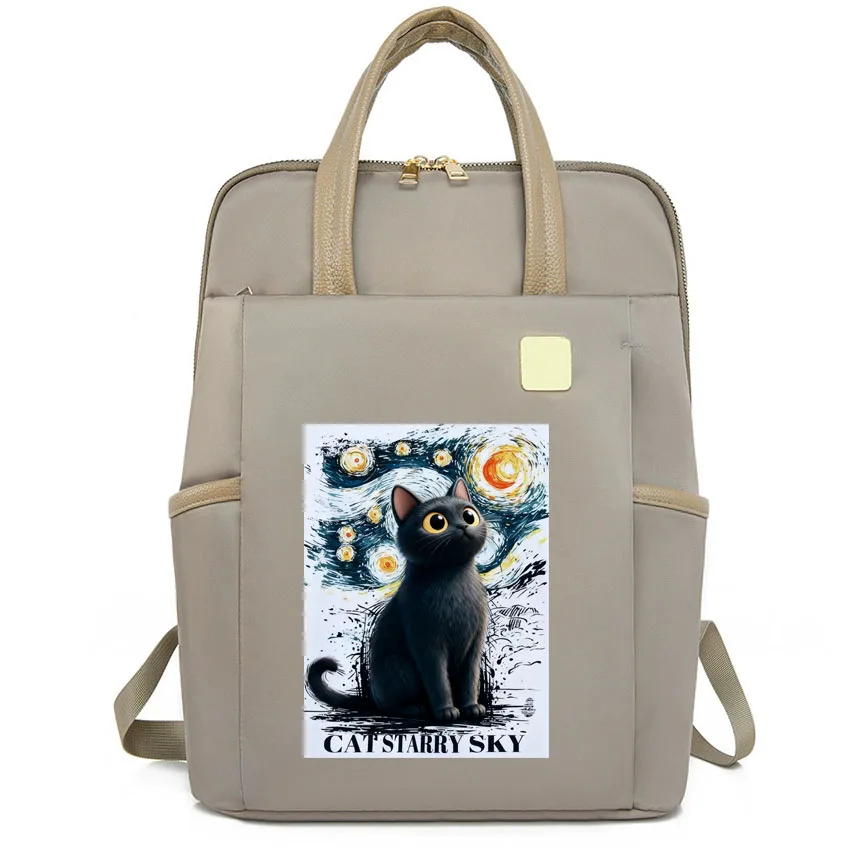 

Рюкзак с принтом «Звездное небо» для ноутбука, школьный ранец, простая модная сумка для ручной клади, легкая сумка-тоут